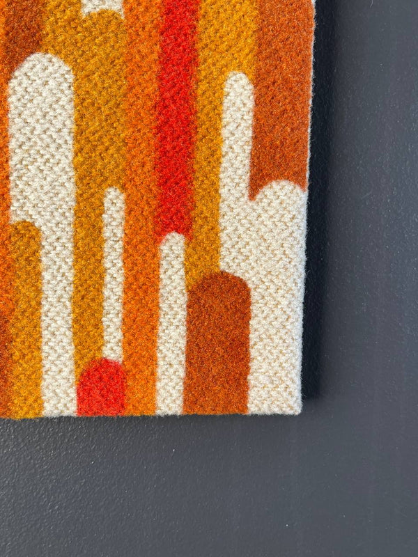 Mid-Century Modern Textile Pop Wall Art