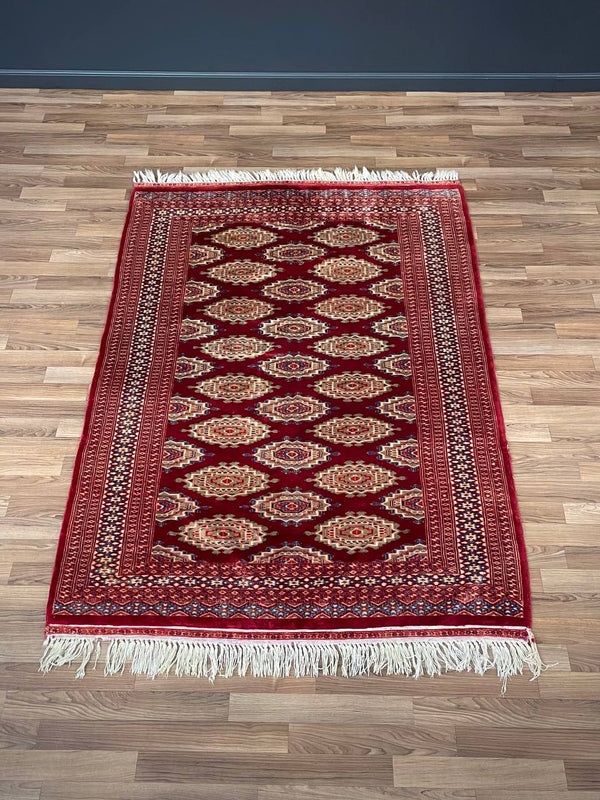 Vintage Persian Oriental Handmade Wool Carpet Rug, c.1950’s