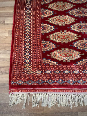 Vintage Persian Oriental Handmade Wool Carpet Rug, c.1950’s