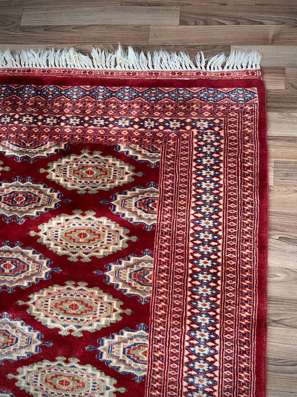 Vintage Persian Oriental Handmade Wool Carpet Rug, c.1950’s