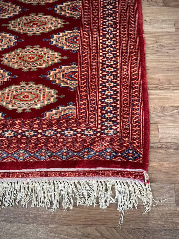 Vintage Persian Oriental Handmade Wool Carpet Rug, c.1950’s