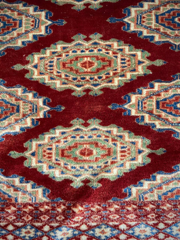 Vintage Persian Oriental Handmade Wool Carpet Rug, c.1950’s