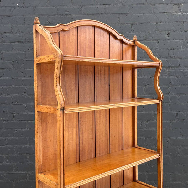 American Antique Bookshelf Storage Display Unit, c.1960’s