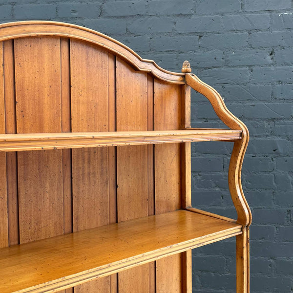 American Antique Bookshelf Storage Display Unit, c.1960’s