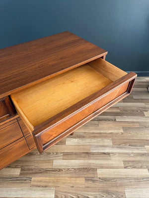 Mid-Century Modern 9-Drawer Walnut Dresser, c.1960’s
