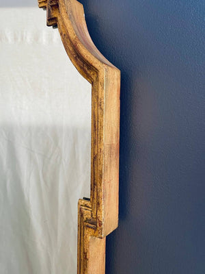 Vintage Italian Giltwood Mirror Imported By LaBarge, c.1950’s