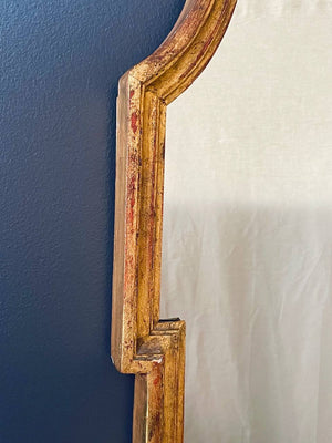 Vintage Italian Giltwood Mirror Imported By LaBarge, c.1950’s