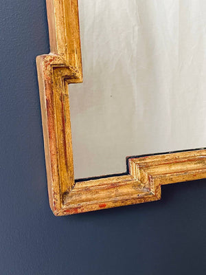 Vintage Italian Giltwood Mirror Imported By LaBarge, c.1950’s