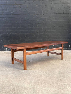 Mid-Century Modern Minimalist Walnut Coffee Table by Lane, c.1960’s