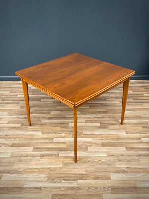 Karl-Erik Ekselius Expanding Walnut Dining Table for Dux, c.1950’s
