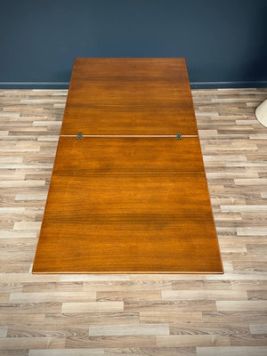 Karl-Erik Ekselius Expanding Walnut Dining Table for Dux, c.1950’s