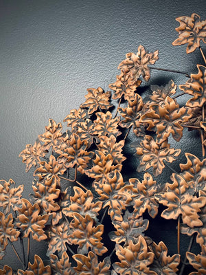 Vintage Mid-Century Modern Metal Tree Wall Art