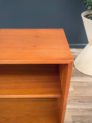 Vintage Danish Modern Teak Credenza Bookcase, c.1960’s