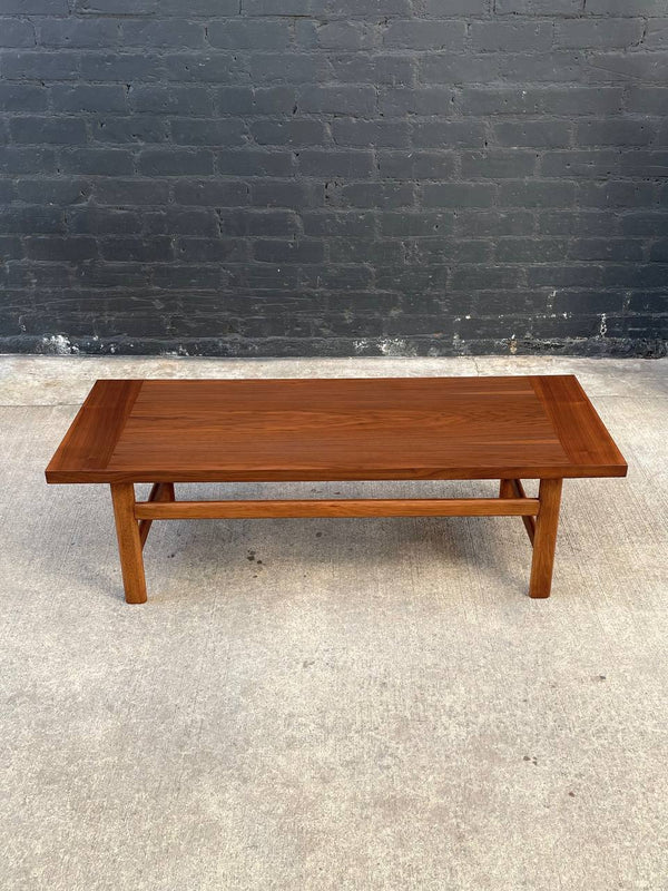 Mid-Century Modern Minimalist Walnut Coffee Table by Lane, c.1960’s