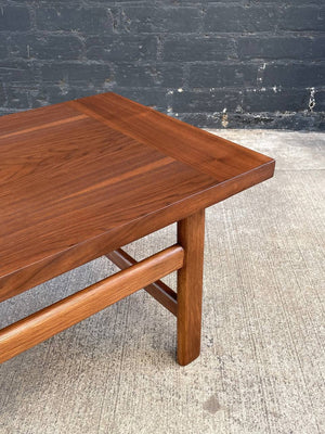 Mid-Century Modern Minimalist Walnut Coffee Table by Lane, c.1960’s