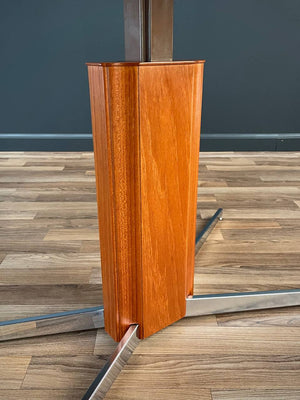 Danish Modern Teak & Steel Adjustable Table / Desk, c.1960’s