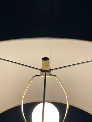Mid-Century Modern Lava Glaze Ceramic Table Lamp, c.1960’s