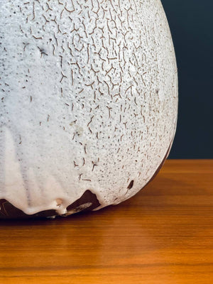 Mid-Century Modern Lava Glaze Ceramic Table Lamp, c.1960’s
