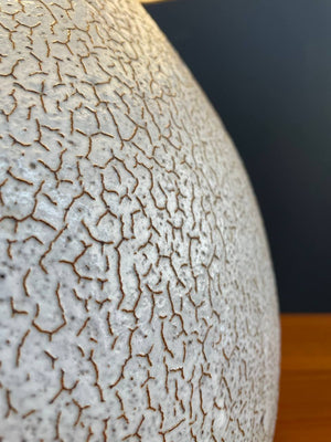 Mid-Century Modern Lava Glaze Ceramic Table Lamp, c.1960’s