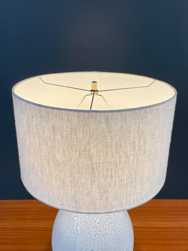 Mid-Century Modern Lava Glaze Ceramic Table Lamp, c.1960’s