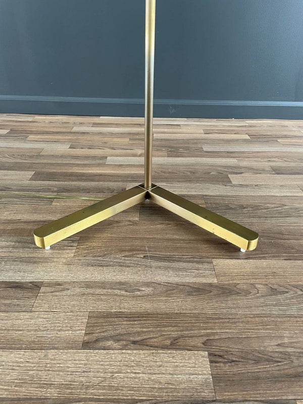 Mid-Century Modern Articulating Brass Floor Lamp by Casella, c.1970’s