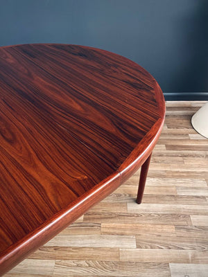 Danish Modern Large Expanding Rosewood Dining Table, c.1960’s