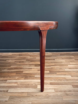 Danish Modern Large Expanding Rosewood Dining Table, c.1960’s