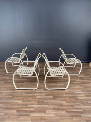 Set of 4 Mid-Century Modern Outdoor Patio Chairs by Tropitone, c.1960’s