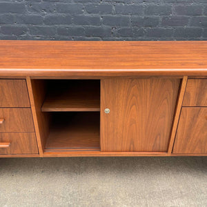 Mid-Century Modern Walnut Credenza, c.1970’s