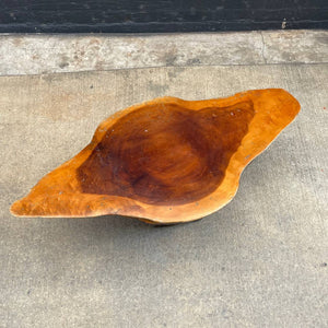 Mid-Century Modern Solid Free Form Slap Coffee Table, c.1960’s