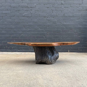 Mid-Century Modern Solid Free Form Slap Coffee Table, c.1960’s