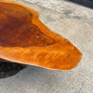 Mid-Century Modern Solid Free Form Slap Coffee Table, c.1960’s