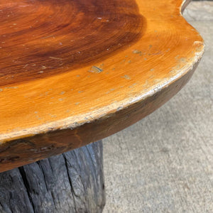 Mid-Century Modern Solid Free Form Slap Coffee Table, c.1960’s