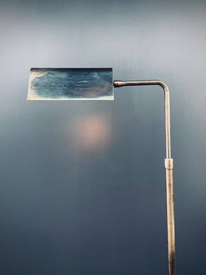 Mid-Century Modern Brass Height Adjustable & Swivel Floor Lamp by Laurel, c.1960’s