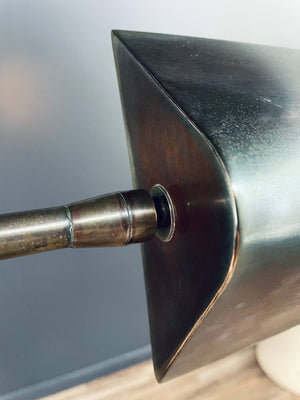 Mid-Century Modern Brass Height Adjustable & Swivel Floor Lamp by Laurel, c.1960’s