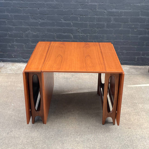 Mid-Century Danish Modern Large Expanding Teak Dining Tables, c.1960’s