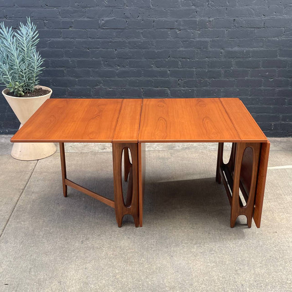 Mid-Century Danish Modern Large Expanding Teak Dining Tables, c.1960’s