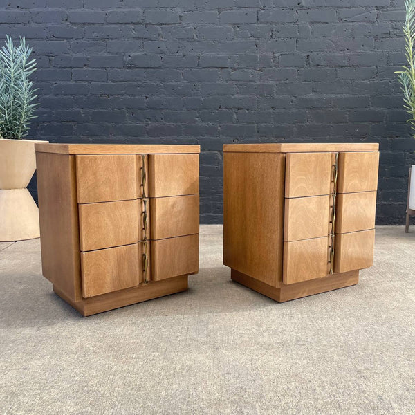 Mid-Century Modern Night Stands by American of Martinsville, c.1960’s