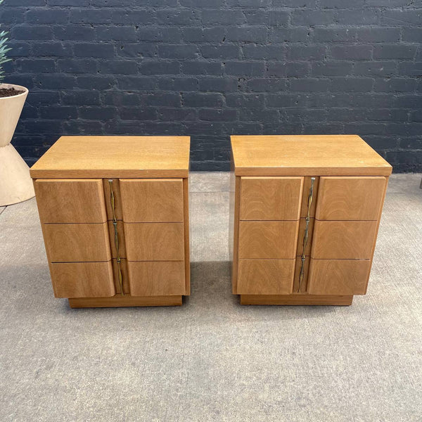 Mid-Century Modern Night Stands by American of Martinsville, c.1960’s