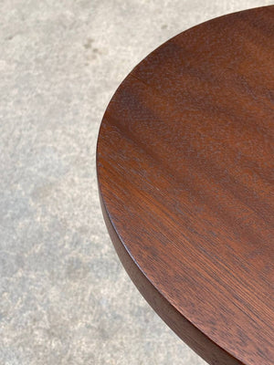 Mid-Century Modern & Iron Tri-Leg Side Table, c.1950’s