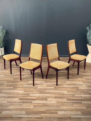 Set of 6 Danish Modern Rosewood Dining Chairs by Korup Stolefabrik, c.1960’s