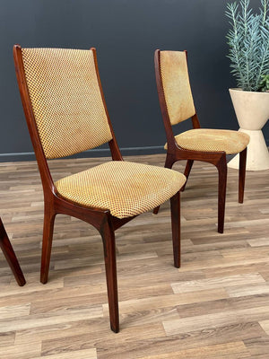 Set of 6 Danish Modern Rosewood Dining Chairs by Korup Stolefabrik, c.1960’s