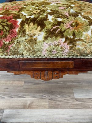 Eastlake American Antique Carved Walnut Side Chair, c.1930’s