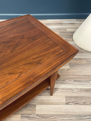 Mid-Century Modern Two-Tier Walnut Coffee Table by Lane, c.1960’s