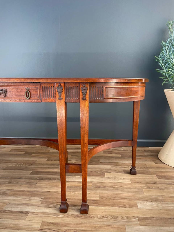 Neoclassical Mahogany Console Table Buffet, c.1920’s