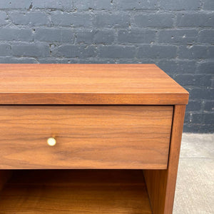 Pair of Mid-Century Modern Walnut Night Stands, c.1960’s