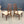 Set of 6 Mid-Century Modern Sculpted Walnut Dining Chairs, c.1960’s