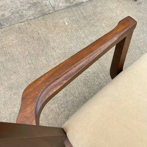 Set of 6 Mid-Century Modern Sculpted Walnut Dining Chairs, c.1960’s