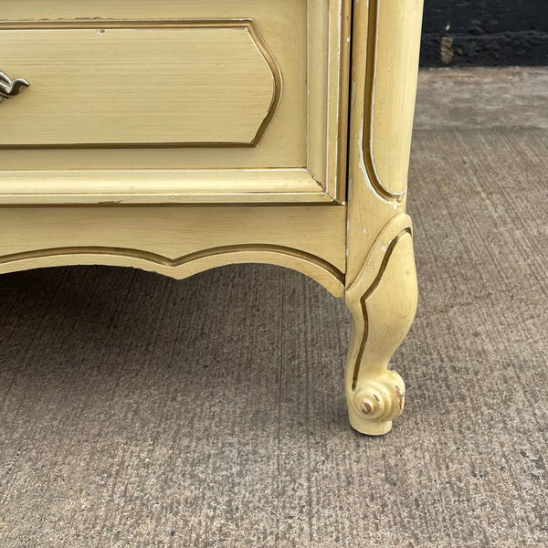 Vintage French Provincial Style Dresser with Accents Pulls, c.1960’s