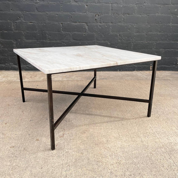 Mid-Century Modern Marble Top Side Table, c.1960’s